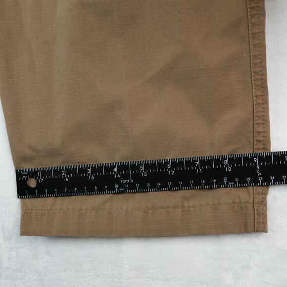 Tru-Spec Tactical Cargo Pants Mens 40x30 Khaki Ripstop Outdoor Gorpcore Zip Fly - Picture 10 of 11